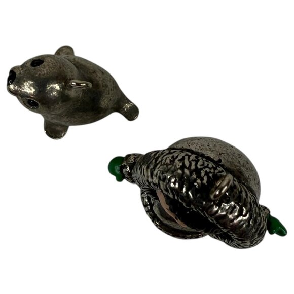 Hallmark Keepsake Christmas Ornament Frosty Friends 2000 Igloo Pewter Miniature - Picture 14 of 15